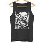 Crust Punkpinne Horror Creepy Edgy Goth Grunge Weirdcore Tank Top