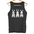 Haustier Besitzer Geschenkidee Niedliches Kaninchen Hase Tank Top