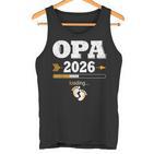 Herren Opa 2026 Loading Werdenden Opa Nachwuchs Tank Top