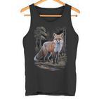 Jäger & Jägerin Fuchs Jagd Geschenk Jagdkleidung Fuchs Tank Top
