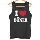 I Love Döner Tank Top