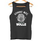 Schaf Komme Was Wollechafhüter Bauerntricken Ns Tank Top