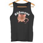 Süßmaus Xüssmaus Cuteweet Mouseüß Mausüßes Mäuschen Tank Top