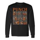 Cooler Punchüßer Affe Langarmshirts