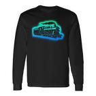 Dampflok Modelleisenbahn Kinder Herren Jungen Eisenbahn Langarmshirts