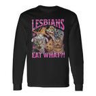 Gay Pride Lgbtq Lustige Katze Gay Pride Humor Lustige Katze Meme Langarmshirts
