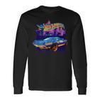 Hot Wheels Nachtstadt Im Retro-Look Langarmshirts