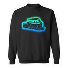 Dampflok Modelleisenbahn Kinder Herren Jungen Eisenbahn Sweatshirt