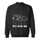 Exklusive 911 Gt3 Rsilhouette Meme Coin Motorsporte Sweatshirt