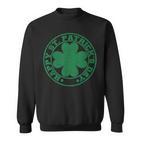 Happyt Patrick's Day Herren Damen Kinder Kleeblatt Sweatshirt