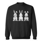 Haustier Besitzer Geschenkidee Niedliches Kaninchen Hase Sweatshirt