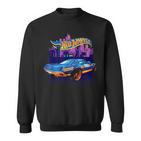 Hot Wheels Nachtstadt Im Retro-Look Sweatshirt
