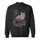Jäger & Jägerin Fuchs Jagd Geschenk Jagdkleidung Fuchs Sweatshirt