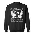 Jga 2026 Letztes Auswärtsspiel Junggesellenabschied Fußball Sweatshirt