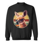 Lustiges Känguru Kostüm Outfit Retrointage Comics Kängurus Sweatshirt