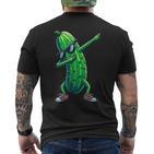 Dab Gurke Tanzende Dabbing Gurke Gemüse T-Shirt mit Rückendruck