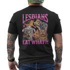 Gay Pride Lgbtq Lustige Katze Gay Pride Humor Lustige Katze Meme T-Shirt mit Rückendruck
