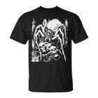 Crust Punkpinne Horror Creepy Edgy Goth Grunge Weirdcore T-Shirt