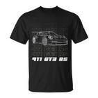 Exklusive 911 Gt3 Rsilhouette Meme Coin Motorsporte T-Shirt