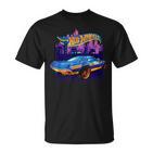 Hot Wheels Nachtstadt Im Retro-Look T-Shirt