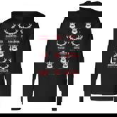 Deer Hunting Hunter Of All Santa's Reindeer Long Sleeve T-Shirt