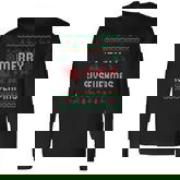 Merry Six-Sevenmas 67 Six Seven Ugly Christmas Long Sleeve T-Shirt