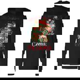 Nutty Christmas Squirrel Pajama – Jolly Cheers Holiday Long Sleeve T-Shirt