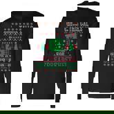 Oh This Calls For A Spreadsheet Christmas Ugly Sweater Excel Long Sleeve T-Shirt