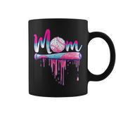 Baseball Mom Ice Cream Drip Mother's Day Baseball Mama Coffee Mug