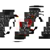 French Bulldog Santa Hat Frenchie Dog Ugly Christmas Sweater Coffee Mug