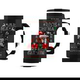 Trump Dance Merry Christmas Ugly Xmas Sweater Pajamas Coffee Mug