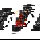 Merry Christmas African American Melanin Pjs Xmas Women Coffee Mug