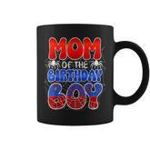 Mom Of The Birthday Boy Spider Web Family Matching Coffee Mug