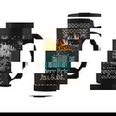 Ugly Christmas Sweater Dumpster Fire Merry And Bright Coffee Mug