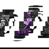 I Wear Purple For My Daughter Epilepsy Awareness Warrior Mom Coffee Mug