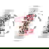 Vintage North Pole Rodeo Cowboy Santa Country Christmas Coffee Mug