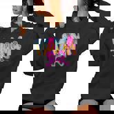 Baseball Mama Drip Ice Cream Baseball Mom Mother's Day Women Hoodie