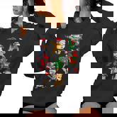 Christmas Squad Santa Dabbing Elf Family Matching Boys Girls Women Hoodie