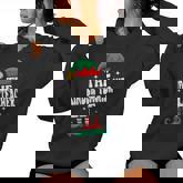 The Kinder Teacher Elf Christmas Matching Family Women Hoodie