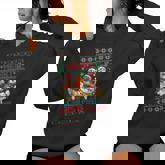 Merry Chickmas Ugly Sweater Chicken Lovers Christmas Outfit Women Hoodie