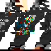 My Son Is Au-Some Autism Mama Acceptance Awareness Mom Women Hoodie