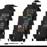 Ugly Christmas Sweater Winter Vacation Christmas Tree Sweatshirt