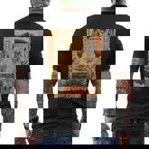 Capybara Bruh Video Games Japanese Anime Manga Kawaii Men's T-shirt Back Print