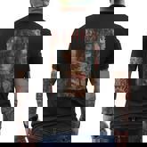 Japanese Ramen Noodles Otaku Y2k Fashion Kawaii Manga Anime Men's T-shirt Back Print