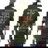 Deez Nutcracker Nuts Christmas Ugly Xmas Present Men's T-shirt Back Print