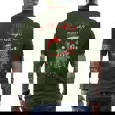 Is This Jolly Enough Cat Christmas Humor Men's T-shirt Back Print