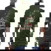 Jolly Matcha-Fied Xmas Men's T-shirt Back Print