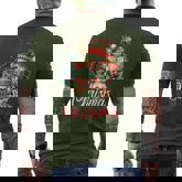 Nutty Christmas Squirrel Pajama – Jolly Cheers Holiday Men's T-shirt Back Print