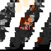 Mama Of Little Pumpkin First Birthday Autumn Pumpkin Women Sweatshirt