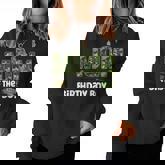 Mom Of The Birthday Boy Army Camouflage Birthday Party Women Sweatshirt